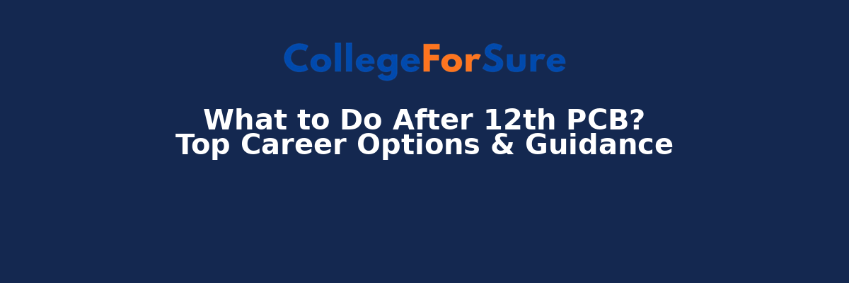Best Career Options for PCB Students