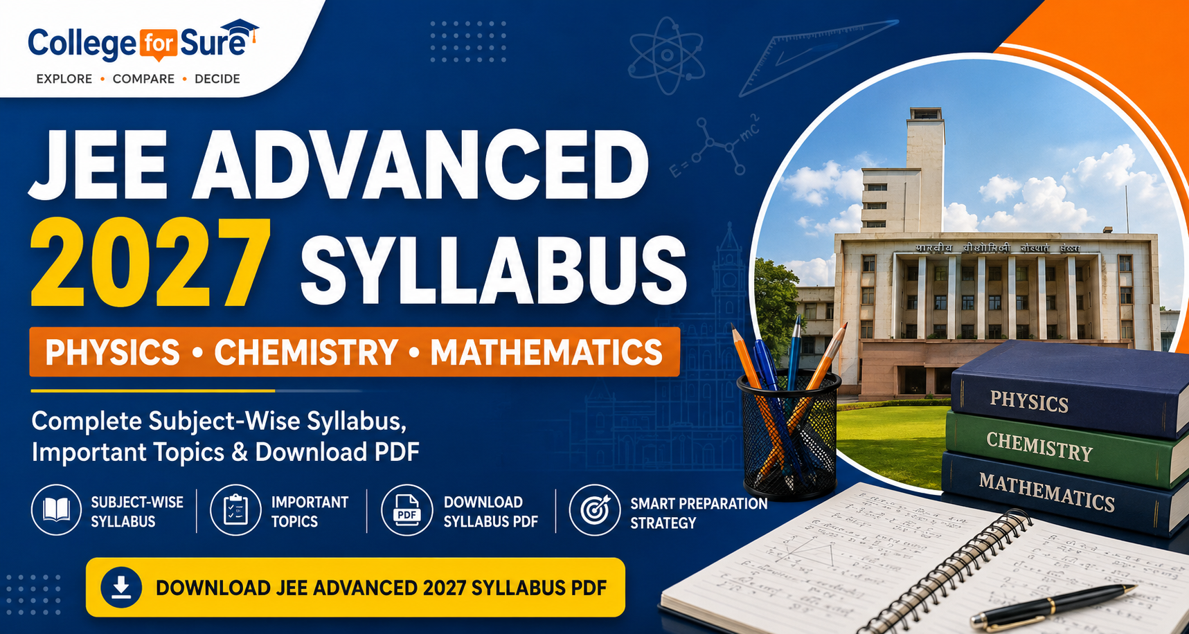 JEE Advanced 2027 Syllabus