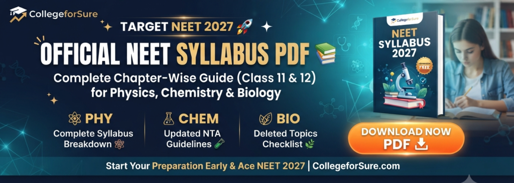 NEET Syllabus PDF 2027